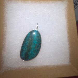 Big Turquoise 925 Pendant